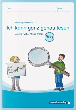 Buchcover Mein Lupenleseheft 1 - Ich kann ganz genau lesen - | Katrin Langhans | EAN 9783946904700 | ISBN 3-946904-70-X | ISBN 978-3-946904-70-0