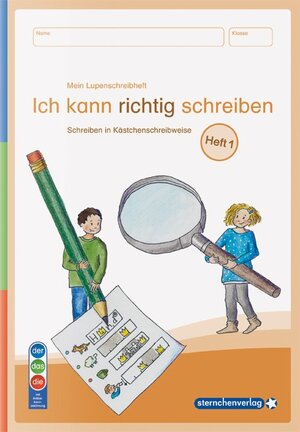 Buchcover Mein Lupenschreibheft 1 - Ich kann richtig schreiben - Ausgabe mit Artikelkennzeichnung (DaZ) | Katrin Langhans | EAN 9783946904717 | ISBN 3-946904-71-8 | ISBN 978-3-946904-71-7