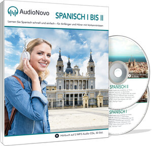 Buchcover AudioNovo Spanisch II  | EAN 9783947065042 | ISBN 3-947065-04-3 | ISBN 978-3-947065-04-2