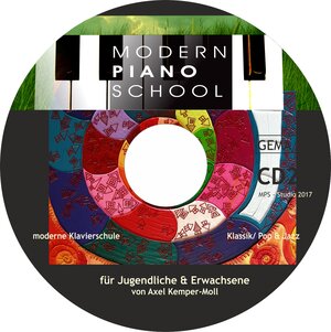 Buchcover Modern Piano School / CD 2 | Axel Kemper-Moll | EAN 9783947071036 | ISBN 3-947071-03-5 | ISBN 978-3-947071-03-6