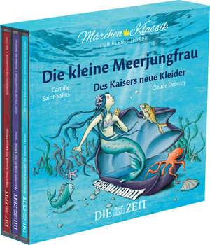 Buchcover Die kleine Meerjungfrau, Des Kaisers neue Kleider, Aladin und die Wunderlampe, Sindbad der Seefahrer, Nussknacker und Mausekönig, Peer Gynt - Die ZEIT-Edition (3 CDs) | Hans Christian Andersen | EAN 9783947161416 | ISBN 3-947161-41-7 | ISBN 978-3-947161-41-6