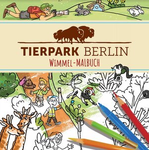 Buchcover Tierpark Berlin Malbuch  | EAN 9783947188444 | ISBN 3-947188-44-7 | ISBN 978-3-947188-44-4
