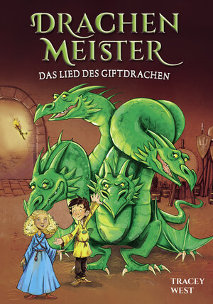 Buchcover Drachenmeister Band 5 - Das Lied des Giftdrachen | Tracey West | EAN 9783947188505 | ISBN 3-947188-50-1 | ISBN 978-3-947188-50-5
