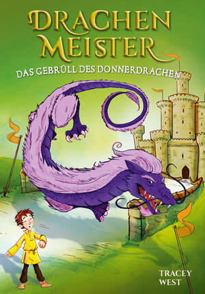 Buchcover Drachenmeister Band 8 - Das Gebrüll des Donnerdrachen | Tracey West | EAN 9783947188536 | ISBN 3-947188-53-6 | ISBN 978-3-947188-53-6