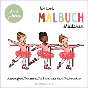 Buchcover Kritzelbuch Mädchen  | EAN 9783947188994 | ISBN 3-947188-99-4 | ISBN 978-3-947188-99-4