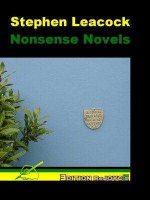 Buchcover Nonsense Novels | Stephen Leacock | EAN 9783947261079 | ISBN 3-947261-07-1 | ISBN 978-3-947261-07-9
