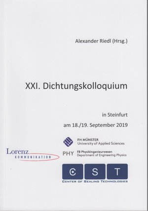 Buchcover XXI. Dichtungskolloquium  | EAN 9783947263127 | ISBN 3-947263-12-0 | ISBN 978-3-947263-12-7