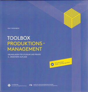 Buchcover Toolbox Produktionsmanagement | Ralf Ziegenbein | EAN 9783947263202 | ISBN 3-947263-20-1 | ISBN 978-3-947263-20-2
