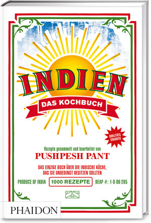 Buchcover Indien – Das Kochbuch | Pushpesh Pant | EAN 9783947426218 | ISBN 3-947426-21-6 | ISBN 978-3-947426-21-8