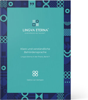 Buchcover Klare und verständliche Behördensprache | Sabine van Kempen | EAN 9783947437108 | ISBN 3-947437-10-2 | ISBN 978-3-947437-10-8