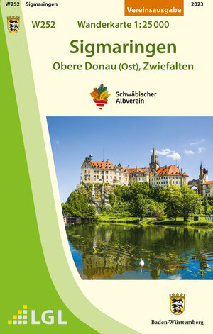 Buchcover W252 Sigmaringen - Obere Donau (Ost), Zwiefalten  | EAN 9783947486120 | ISBN 3-947486-12-X | ISBN 978-3-947486-12-0