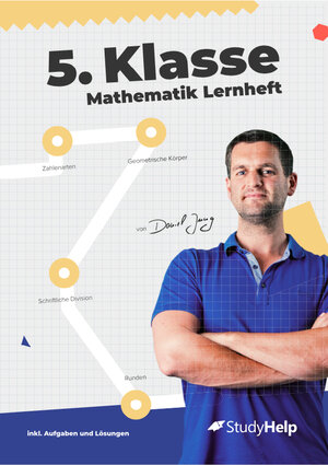 Buchcover 5. Klasse Mathematik Lernheft | Hannah Rauterberg | EAN 9783947506071 | ISBN 3-947506-07-4 | ISBN 978-3-947506-07-1
