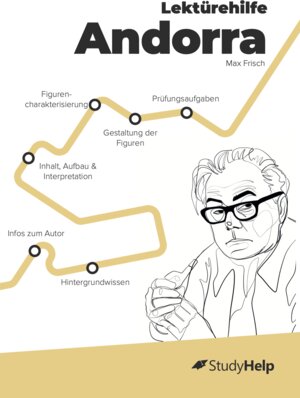 Buchcover Lektürehilfe zu Andorra - Max Frisch | Clarissa Muhler | EAN 9783947506453 | ISBN 3-947506-45-7 | ISBN 978-3-947506-45-3