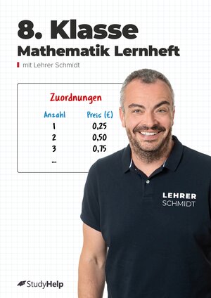 Buchcover 8. Klasse Mathematik Lernheft | Stefan Abrams | EAN 9783947506514 | ISBN 3-947506-51-1 | ISBN 978-3-947506-51-4