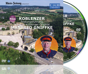 Buchcover Koblenzer Festungsführung mit dem Koblenzer Original Manfred Gniffke | Sebastian Waluga | EAN 9783947519002 | ISBN 3-947519-00-1 | ISBN 978-3-947519-00-2