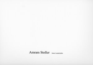 Buchcover Innere Landschaften | Amram Stoller | EAN 9783947541003 | ISBN 3-947541-00-7 | ISBN 978-3-947541-00-3