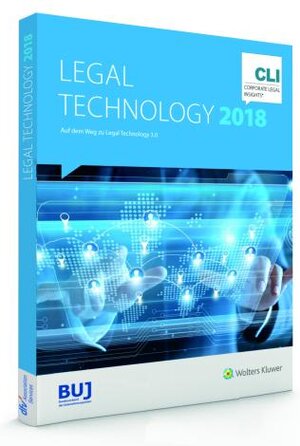 Buchcover Legal Technology 2018  | EAN 9783947553013 | ISBN 3-947553-01-3 | ISBN 978-3-947553-01-3