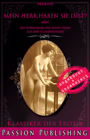 Buchcover Klassiker der Erotik 82: Mein Herr, haben Sie Lust? | Marine | EAN 9783947570355 | ISBN 3-947570-35-X | ISBN 978-3-947570-35-5