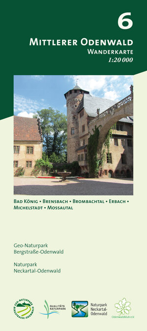 Buchcover Blatt 6, Mittlerer Odenwald  | EAN 9783947593170 | ISBN 3-947593-17-1 | ISBN 978-3-947593-17-0