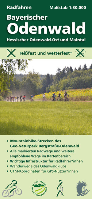 Buchcover Radfahren, Bayerischer Odenwald / Hessischer Odenwald-Ost und Maintal | Michael Messer | EAN 9783947593194 | ISBN 3-947593-19-8 | ISBN 978-3-947593-19-4