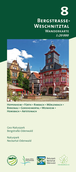 Buchcover Blatt 8, Bergstraße-Weschnitztal  | EAN 9783947593309 | ISBN 3-947593-30-9 | ISBN 978-3-947593-30-9