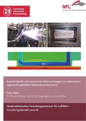 Buchcover Experimentelle und numerische Untersuchungen zur Lebensdauer regenerativ gekühlter Raketenbrennkammern | Felix Hötte | EAN 9783947623556 | ISBN 3-947623-55-0 | ISBN 978-3-947623-55-6