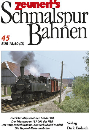 Buchcover Zeunert´s Schmalspurbahnen  | EAN 9783947691456 | ISBN 3-947691-45-9 | ISBN 978-3-947691-45-6