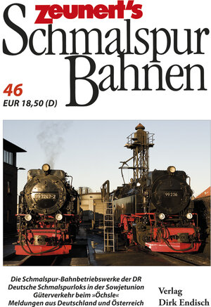 Buchcover Zeunert´s Schmalspurbahnen  | EAN 9783947691463 | ISBN 3-947691-46-7 | ISBN 978-3-947691-46-3