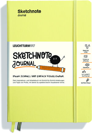 Buchcover Sketchnote Journal DE (Vanilla)  | EAN 9783947701360 | ISBN 3-947701-36-5 | ISBN 978-3-947701-36-0