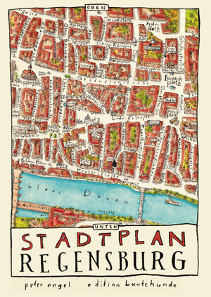 Buchcover Stadtplan Regensburg | Peter Engel | EAN 9783947727087 | ISBN 3-947727-08-9 | ISBN 978-3-947727-08-7