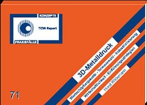 Buchcover 3D-Metalldruck | Horst Wildemann | EAN 9783947730131 | ISBN 3-947730-13-6 | ISBN 978-3-947730-13-1