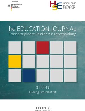 Buchcover heiEDUCATION JOURNAL / Bildung und Identität  | EAN 9783947732500 | ISBN 3-947732-50-3 | ISBN 978-3-947732-50-0