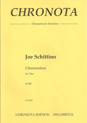 Buchcover Chronotation | Joe Schittino | EAN 9783947741021 | ISBN 3-947741-02-2 | ISBN 978-3-947741-02-1