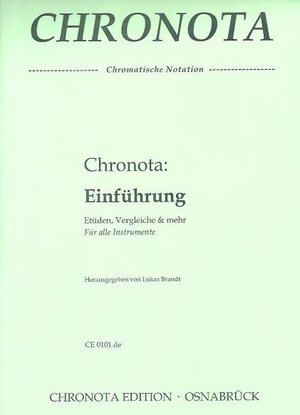 Buchcover Chronota: Einführung | Lukas Brandt | EAN 9783947741038 | ISBN 3-947741-03-0 | ISBN 978-3-947741-03-8