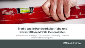 Buchcover Traditionelle Handwerksbetriebe und werkstatlose Mobile Generalisten  | EAN 9783947919048 | ISBN 3-947919-04-2 | ISBN 978-3-947919-04-8