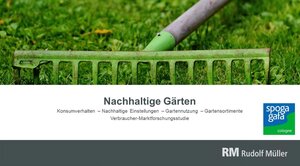 Buchcover Marktforschungsstudie „Nachhaltige Gärten“ (PDF)  | EAN 9783947919062 | ISBN 3-947919-06-9 | ISBN 978-3-947919-06-2