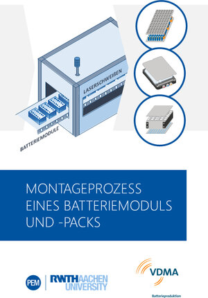 Buchcover Montageprozess eines Batteriemoduls und -packs | Heiner Heimes | EAN 9783947920020 | ISBN 3-947920-02-4 | ISBN 978-3-947920-02-0