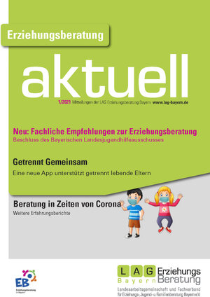 Buchcover Erziehungsberatung aktuell 2021-1 | Martina Kindsmüller | EAN 9783947936106 | ISBN 3-947936-10-9 | ISBN 978-3-947936-10-6