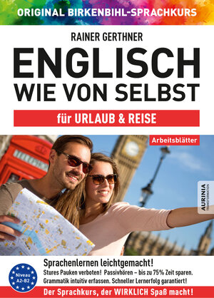 Buchcover Arbeitsbuch zu Englisch wie von selbst für URLAUB & REISE | Rainer Gerthner | EAN 9783947939312 | ISBN 3-947939-31-0 | ISBN 978-3-947939-31-2