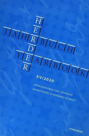 Buchcover Herder Jahrbuch XV, 2020 /Herder Yearbook XV, 2020  | EAN 9783947960088 | ISBN 3-947960-08-5 | ISBN 978-3-947960-08-8
