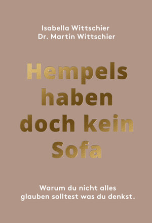 Buchcover Hempels haben doch kein Sofa | Dr. Martin Wittschier | EAN 9783947988235 | ISBN 3-947988-23-0 | ISBN 978-3-947988-23-5