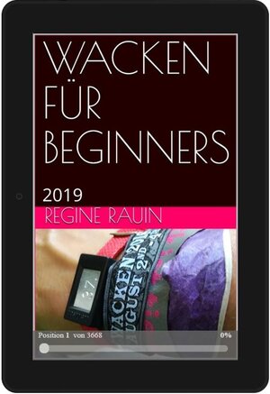 Buchcover WACKEN FÜR BEGINNERS | Regine Rauin | EAN 9783948041076 | ISBN 3-948041-07-5 | ISBN 978-3-948041-07-6