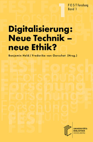 Buchcover Digitalisierung: Neue Technik, neue Ethik?  | EAN 9783948083472 | ISBN 3-948083-47-9 | ISBN 978-3-948083-47-2
