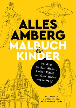 Buchcover Alles Amberg - Malbuch für Kinder  | EAN 9783948137144 | ISBN 3-948137-14-5 | ISBN 978-3-948137-14-4
