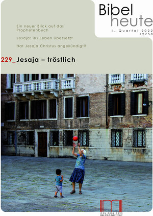 Buchcover Bibel heute / Jesaja - tröstlich  | EAN 9783948219307 | ISBN 3-948219-30-3 | ISBN 978-3-948219-30-7