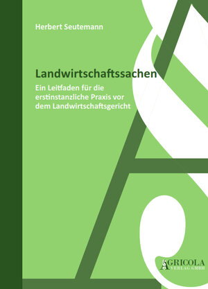 Buchcover Landwirtschaftssachen | Herbert Seutemann | EAN 9783948248017 | ISBN 3-948248-01-X | ISBN 978-3-948248-01-7