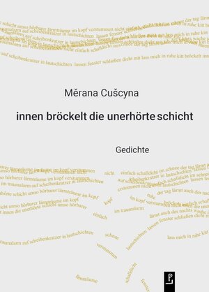 Buchcover innen bröckelt die unerhörte schicht | Měrana Cušcyna | EAN 9783948305246 | ISBN 3-948305-24-2 | ISBN 978-3-948305-24-6