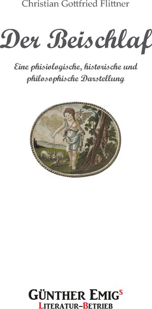 Buchcover Der Beischlaf | Christian Gottfried Flittner | EAN 9783948371067 | ISBN 3-948371-06-7 | ISBN 978-3-948371-06-7