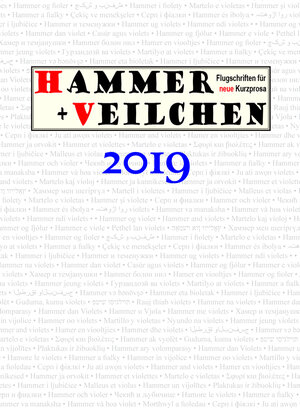 Buchcover Hammer + Veilchen, Jahrbuch 2019  | EAN 9783948371593 | ISBN 3-948371-59-8 | ISBN 978-3-948371-59-3