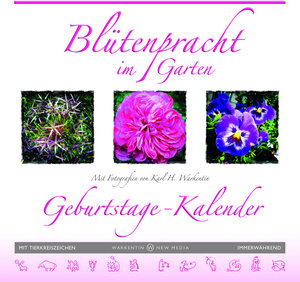 Buchcover Blütenpracht im Garten - Geburtstage-Kalender  | EAN 9783948382223 | ISBN 3-948382-22-0 | ISBN 978-3-948382-22-3